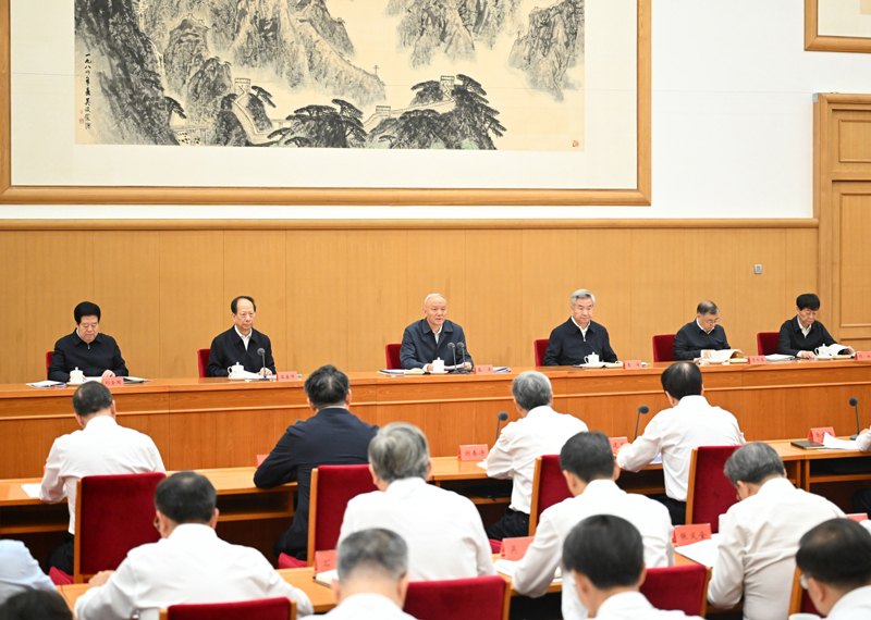 全国党建工作座谈会在京召开